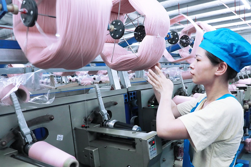 YM THREAD high stretch yarn factory